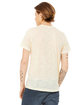 Bella + Canvas Unisex Poly-Cotton Short-Sleeve T-Shirt natural slub ModelBack