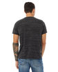 Bella + Canvas Unisex Poly-Cotton Short-Sleeve T-Shirt black marble ModelBack