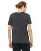 Bella + Canvas Unisex Poly-Cotton Short-Sleeve T-Shirt chrcl black slub ModelBack