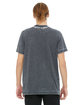 Bella + Canvas Unisex Poly-Cotton Short-Sleeve T-Shirt grey acid wash ModelBack