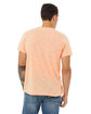 Bella + Canvas Unisex Poly-Cotton Short-Sleeve T-Shirt peach slub ModelBack