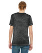 Bella + Canvas Unisex Poly-Cotton Short-Sleeve T-Shirt black acid wash ModelBack