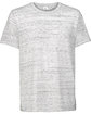 Bella + Canvas Unisex Poly-Cotton Short-Sleeve T-Shirt white marble OFFront