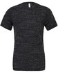 Bella + Canvas Unisex Poly-Cotton Short-Sleeve T-Shirt black marble OFFront