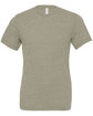 Bella + Canvas Unisex Poly-Cotton Short-Sleeve T-Shirt stone marble OFFront