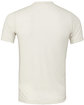 Bella + Canvas Unisex Poly-Cotton Short-Sleeve T-Shirt natural slub OFBack