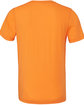Bella + Canvas Unisex Poly-Cotton Short-Sleeve T-Shirt neon orange OFBack