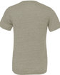 Bella + Canvas Unisex Poly-Cotton Short-Sleeve T-Shirt stone marble OFBack