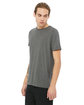 Bella + Canvas Unisex Poly-Cotton Short-Sleeve T-Shirt dp hthr speckled ModelQrt