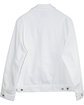 Threadfast Apparel Unisex Denim Jacket off white denim FlatBack