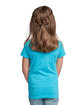 Next Level Apparel Youth Princess CVC T-Shirt bondi blue ModelBack