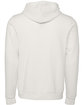 Bella + Canvas Unisex Sponge Fleece Pullover Hooded Sweatshirt VINTAGE WHITE FlatBack