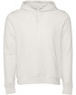 Bella + Canvas Unisex Sponge Fleece Pullover Hooded Sweatshirt VINTAGE WHITE OFFront