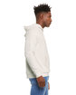 Bella + Canvas Unisex Sponge Fleece Pullover Hooded Sweatshirt VINTAGE WHITE ModelSide