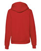 Bella + Canvas Youth Sponge Fleece Pullover Hooded Sweatshirt red OFBack
