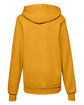 Bella + Canvas Youth Sponge Fleece Pullover Hooded Sweatshirt heather mustard OFBack