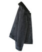 Threadfast Apparel Unisex Sherpa-Lined Denim Jacket BLACK DENIM/ BLK OFSide