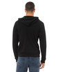Bella + Canvas Unisex Poly-Cotton Fleece Full-Zip Hooded Sweatshirt  ModelBack