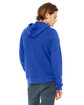 Bella + Canvas Unisex Poly-Cotton Fleece Full-Zip Hooded Sweatshirt TRUE ROYAL ModelBack