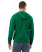 Bella + Canvas Unisex Poly-Cotton Fleece Full-Zip Hooded Sweatshirt KELLY ModelBack