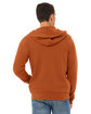 Bella + Canvas Unisex Poly-Cotton Fleece Full-Zip Hooded Sweatshirt AUTUMN ModelBack