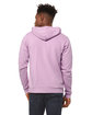 Bella + Canvas Unisex Poly-Cotton Fleece Full-Zip Hooded Sweatshirt LILAC ModelBack