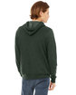 Bella + Canvas Unisex Poly-Cotton Fleece Full-Zip Hooded Sweatshirt HEATHER FOREST ModelBack