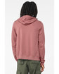 Bella + Canvas Unisex Sponge Fleece Full-Zip Hooded Sweatshirt heather mauve ModelBack