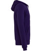 Bella + Canvas Unisex Poly-Cotton Fleece Full-Zip Hooded Sweatshirt TEAM PURPLE OFSide