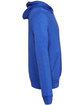 Bella + Canvas Unisex Poly-Cotton Fleece Full-Zip Hooded Sweatshirt TRUE ROYAL OFSide