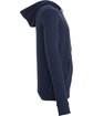 Bella + Canvas Unisex Poly-Cotton Fleece Full-Zip Hooded Sweatshirt NAVY OFSide