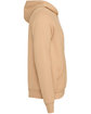 Bella + Canvas Unisex Poly-Cotton Fleece Full-Zip Hooded Sweatshirt HTHR SAND DUNE OFSide
