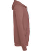 Bella + Canvas Unisex Poly-Cotton Fleece Full-Zip Hooded Sweatshirt MAUVE OFSide