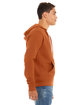 Bella + Canvas Unisex Poly-Cotton Fleece Full-Zip Hooded Sweatshirt AUTUMN ModelSide