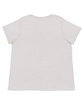 LAT Ladies' Curvy Fine Jersey T-Shirt heather ModelBack