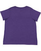 LAT Ladies' Curvy Fine Jersey T-Shirt vintage purple ModelBack