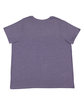 LAT Ladies' Curvy Fine Jersey T-Shirt wisteria blckout ModelBack