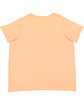 LAT Ladies' Curvy Fine Jersey T-Shirt sunset ModelBack
