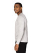 Threadfast Apparel Unisex Impact Long-Sleeve T-Shirt heather grey ModelSide