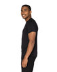 Threadfast Apparel Unisex Impact Raglan T-Shirt black ModelSide