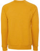 Bella + Canvas Unisex Sponge Fleece Crewneck Sweatshirt heather mustard FlatBack