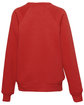 Bella + Canvas Youth Sponge Fleece Raglan Sweatshirt red FlatBack