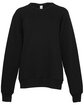 Bella + Canvas Youth Sponge Fleece Raglan Sweatshirt black FlatFront