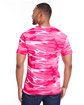 Code Five Men's Camo T-Shirt PINK  WOODLAND ModelBack