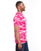 Code Five Men's Camo T-Shirt PINK  WOODLAND ModelSide