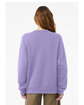 Bella + Canvas Unisex Classic Crewneck Sweatshirt dark lavender ModelBack