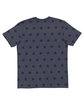 Code Five Mens' Five Star T-Shirt DENIM STAR ModelBack