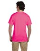 Fruit of the Loom Adult HD Cotton™ T-Shirt retro hth pink ModelBack