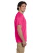 Fruit of the Loom Adult HD Cotton™ T-Shirt cyber pink ModelSide