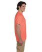 Fruit of the Loom Adult HD Cotton™ T-Shirt retro hth coral ModelSide
